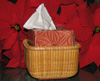 square tissue holder